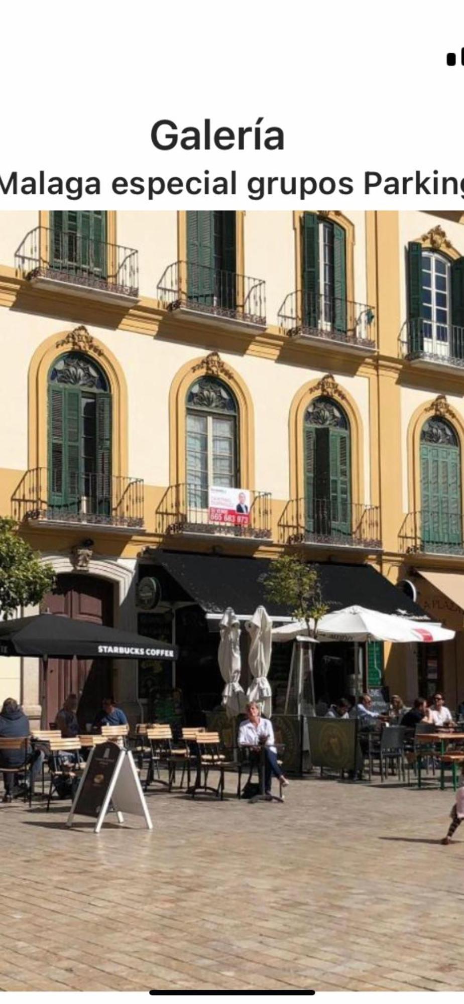 Apartamento—Centro Parking Gratis Grupos Málaga Exteriör bild